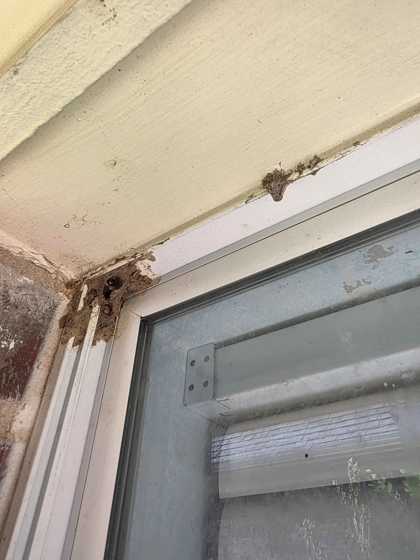 Glacier Cleaning window frame detail